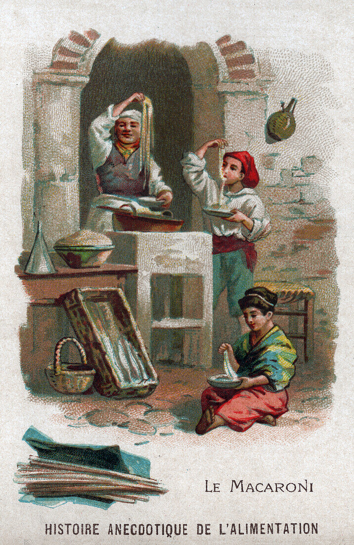 Macaronis, illustration