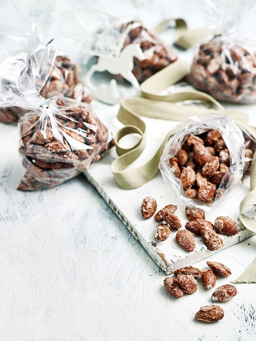 Roasted almonds