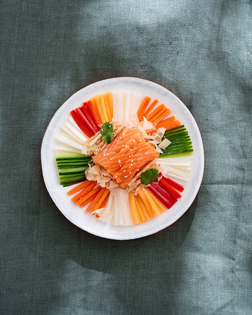 Yusheng - Fischsalat nach kantonesischer Art