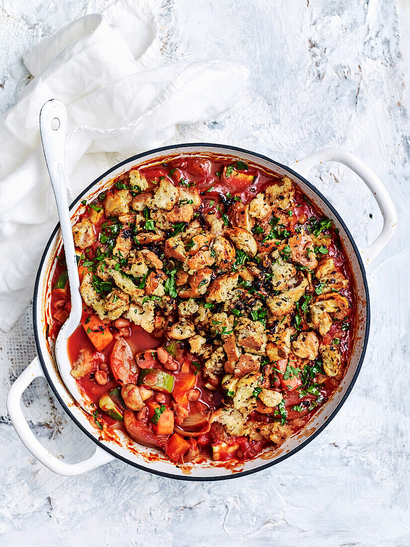 Vegetable cassoulet