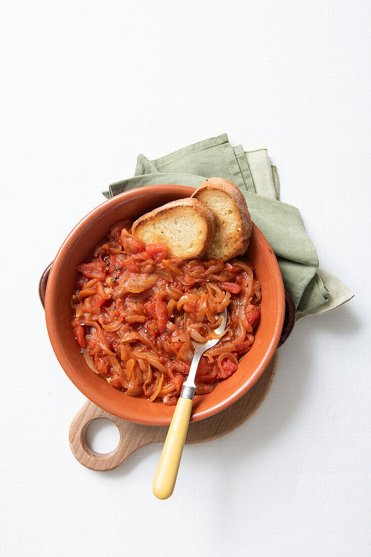 Friggione Bolognese (Geschmortes Gemüse, Italien)