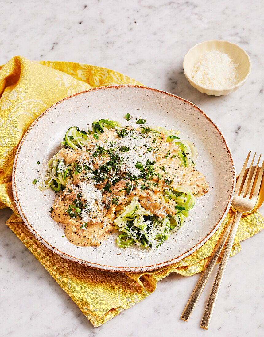 Zucchini alla Carbonara