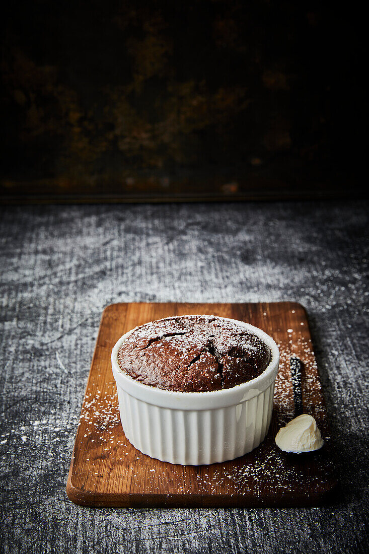 Chocolate soufflé