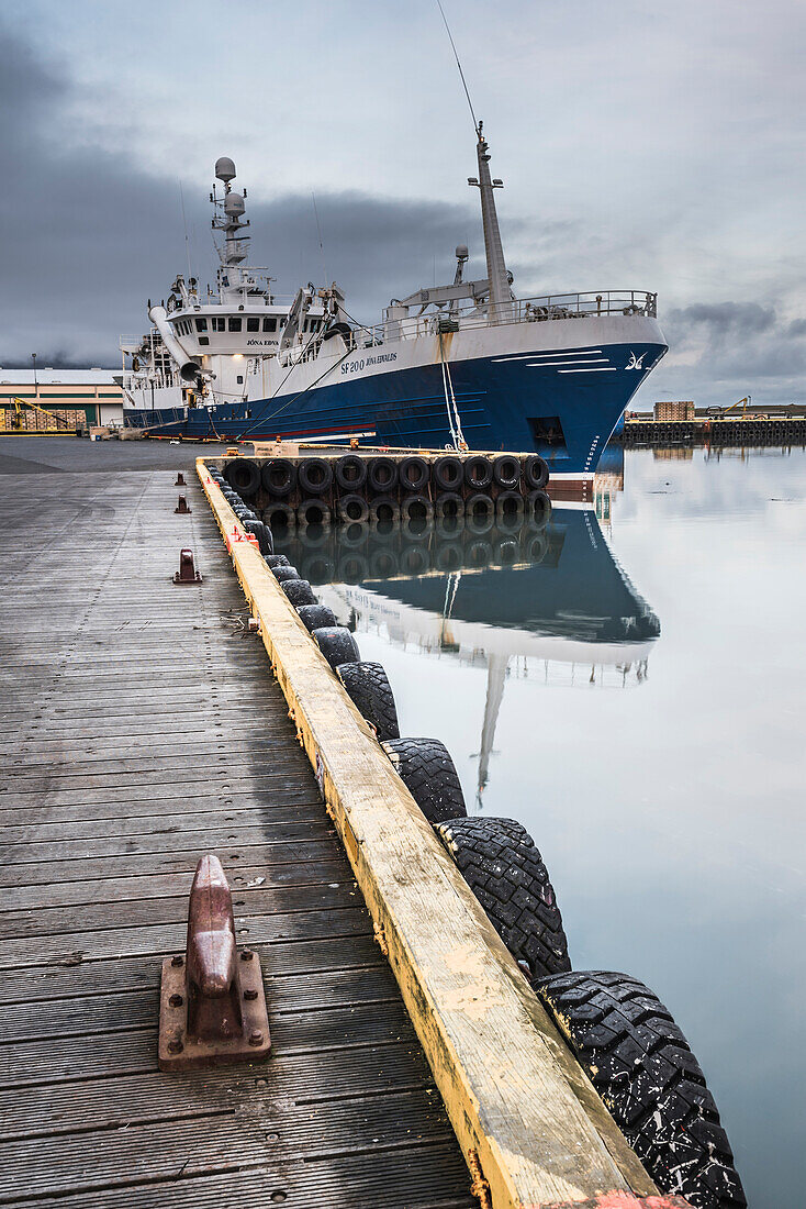 Fishing Harbour at Hofn, East Fjords Region (Austurland), Iceland