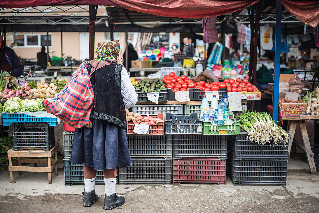 Sapanta-Markt, Maramures, Rumänien