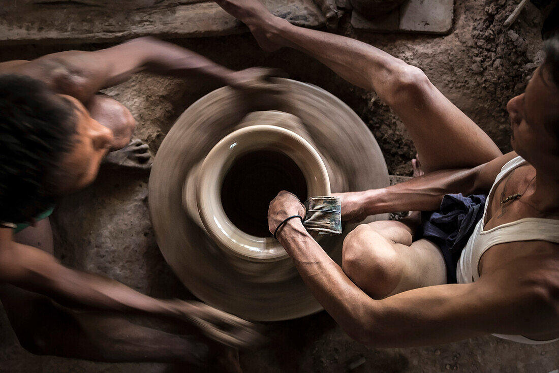 Oh Bo Pottery Shed, Twante, near Yangon, Myanmar (Burma)