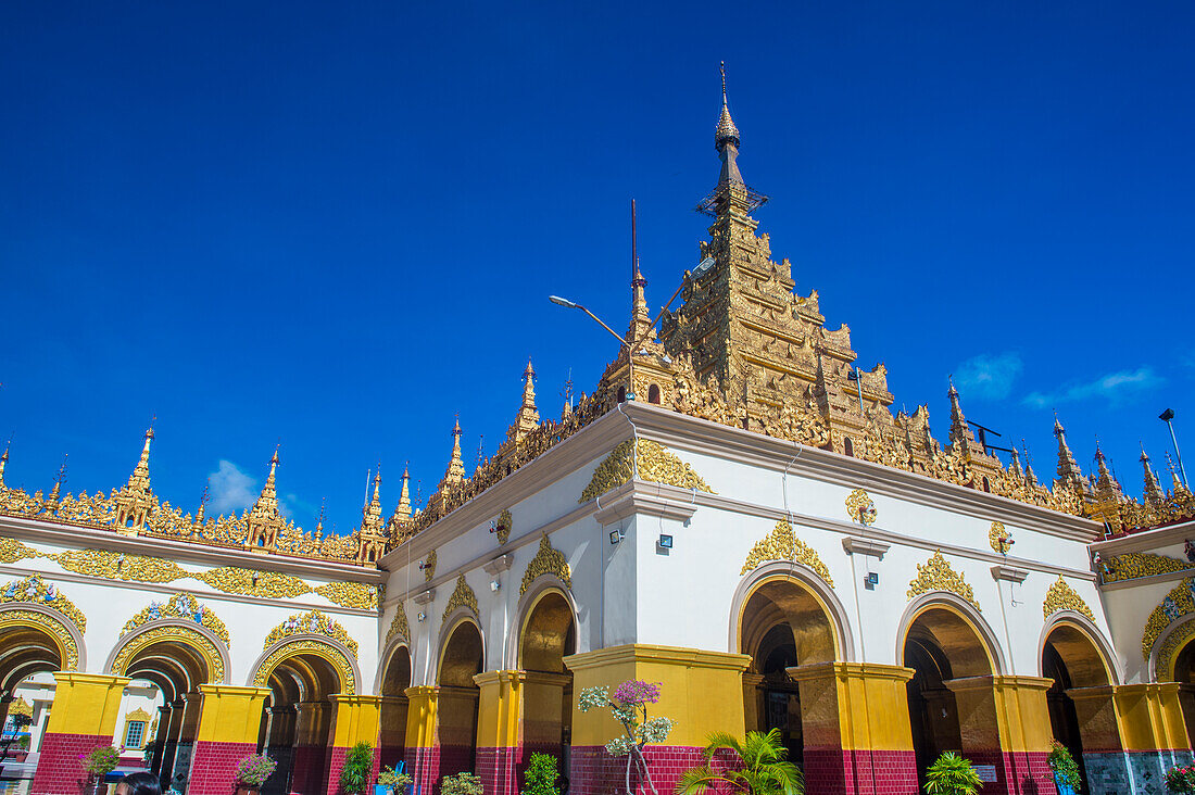 Mahamuni Pagoda in Mandalay, Myanmar