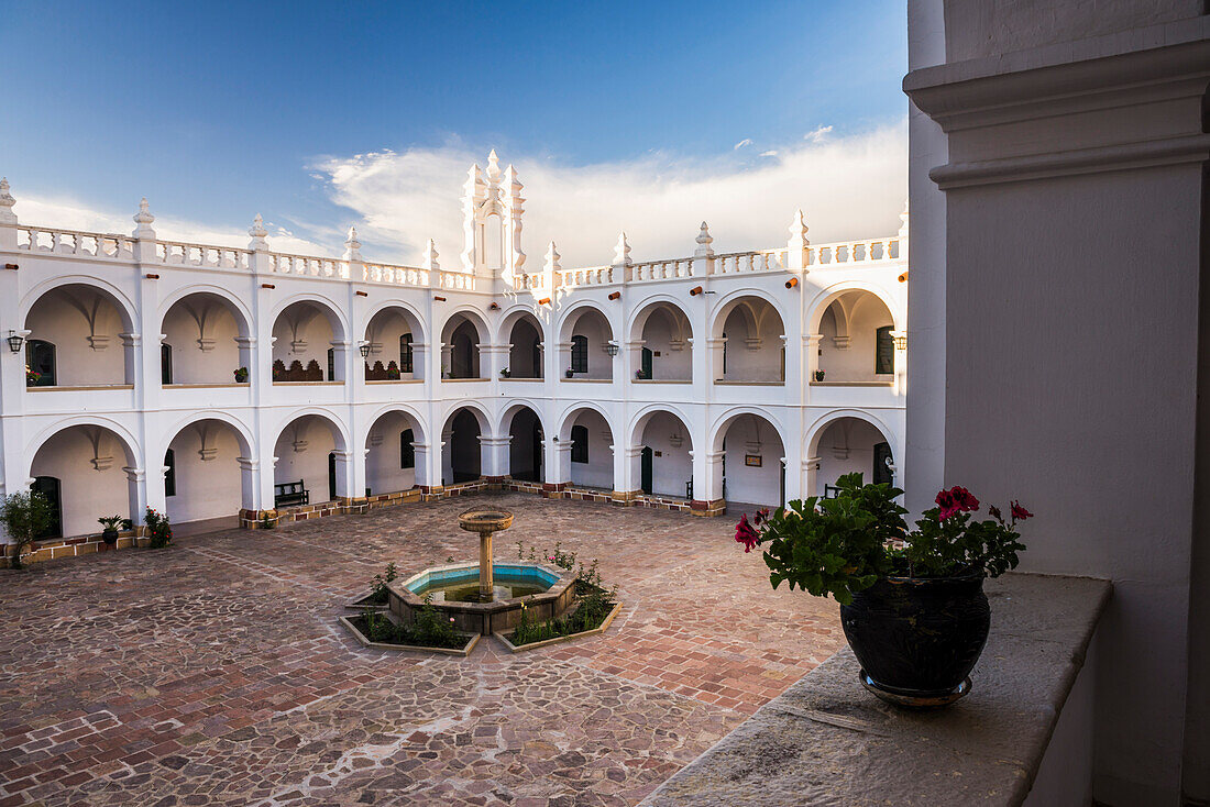 Universidad San Francisco Xavier de Chuquisaca (University of Saint Francis Xavier), Historic City of Sucre, UNESCO World Heritage Site, Bolivia