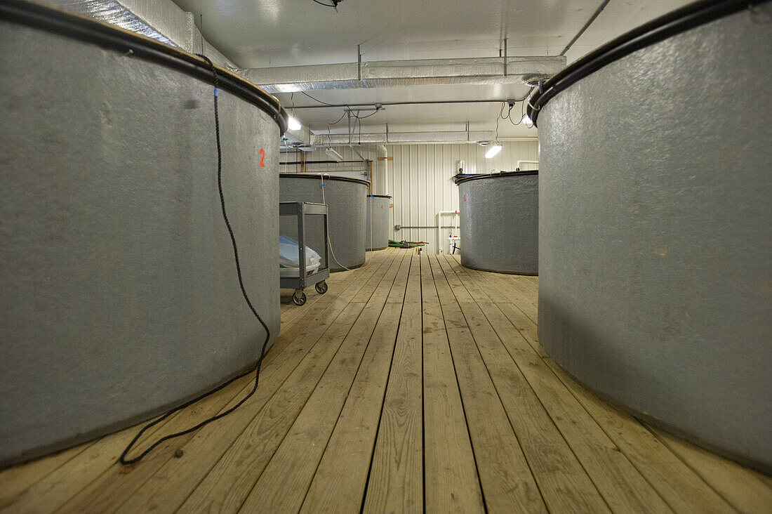 Aquaculture lab at Delaware State University