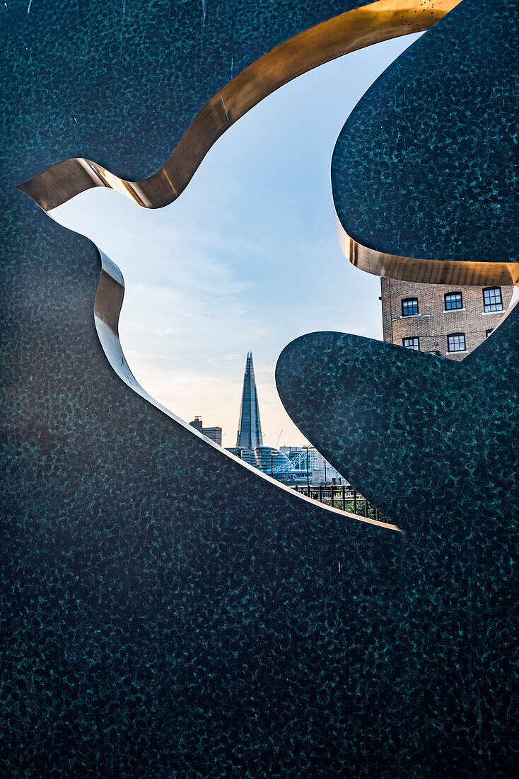 Hermitage Riverside Memorial Garden in Wapping, Tower Hamlets, London, England