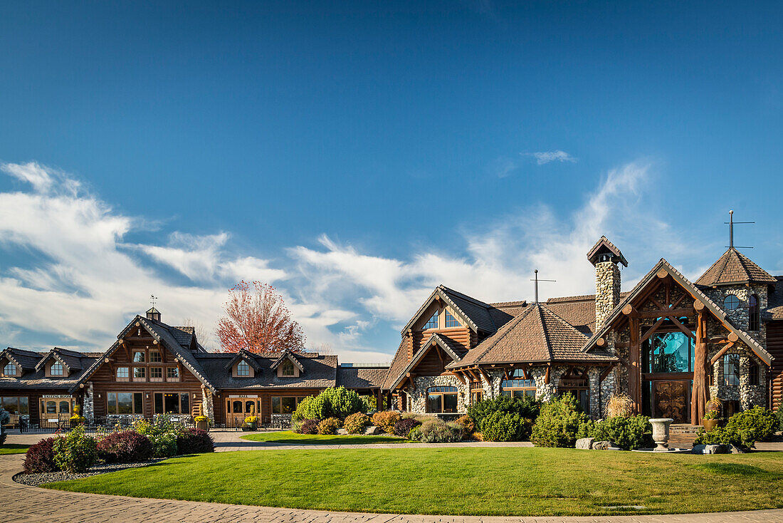 Basel Cellars Resort und Verkostungsraum; Walla Walla, Washington.