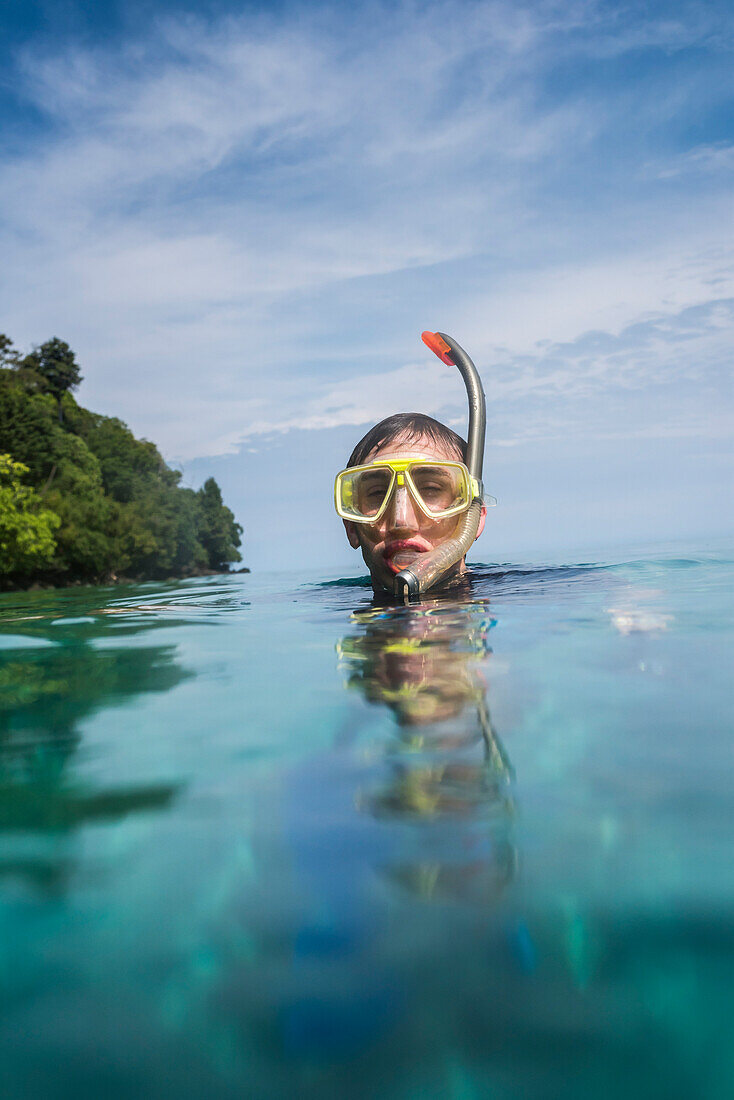 Snorkeling at Iboih, Pulau Weh Island, Aceh Province, Sumatra, Indonesia