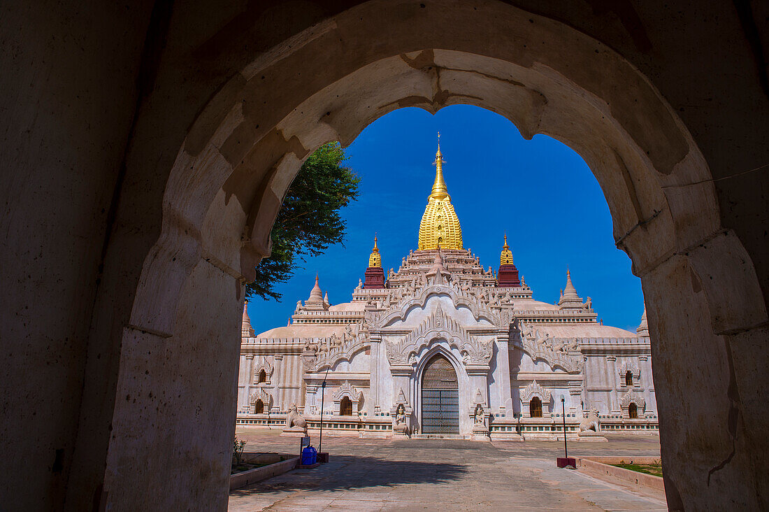 The Ananda Temple in Bagan Myanmar