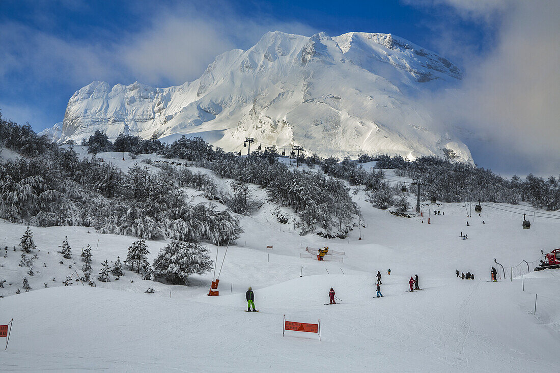 Gourette ski resort, Pyrenees Atlantiques, Aquitaine region, Ossau Valley, France