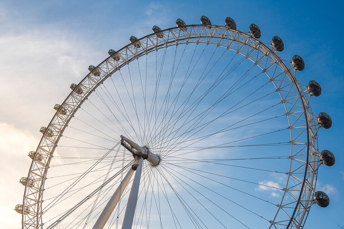 London Eye, London Borough of Lambeth, England, Vereinigtes Königreich