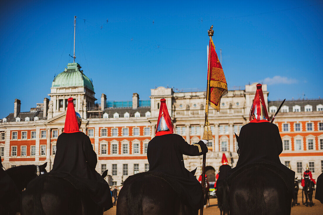 Wachablösung, Horse Guards, Westminster, London, England