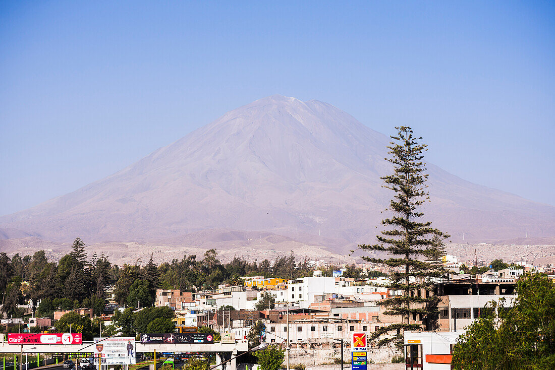 El Misti Volcano (aka Guagua Putina) 5822m summit, Arequipa, Peru