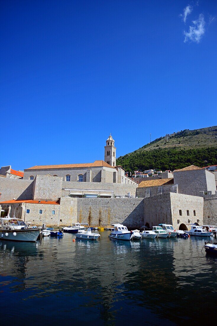 Old port of Dubrovnik, Croatia