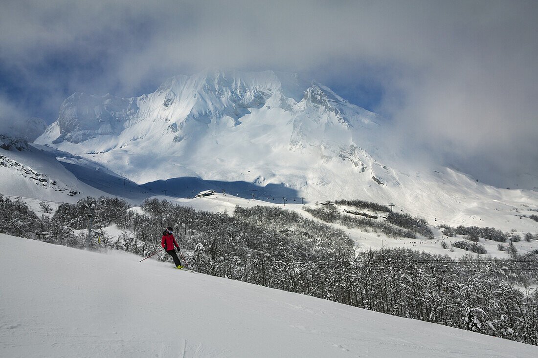 Gourette ski resort, Pyrenees Atlantiques, Aquitaine region, Ossau Valley, France