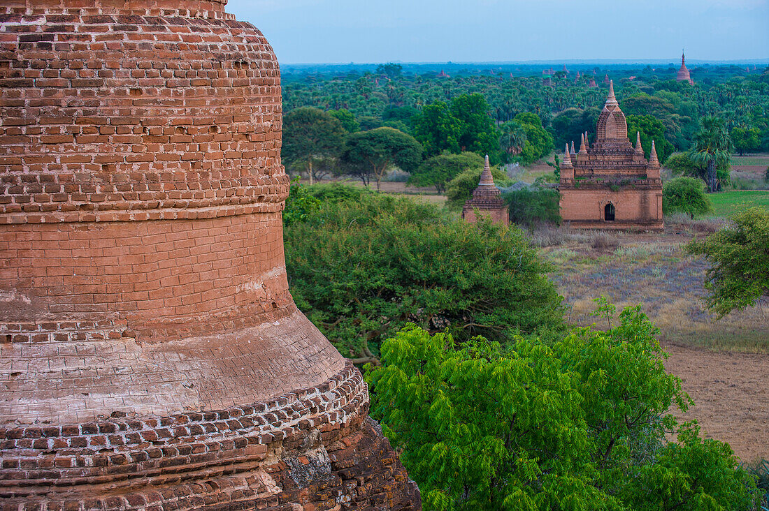 Die Tempel von Bagan in Myanmar.