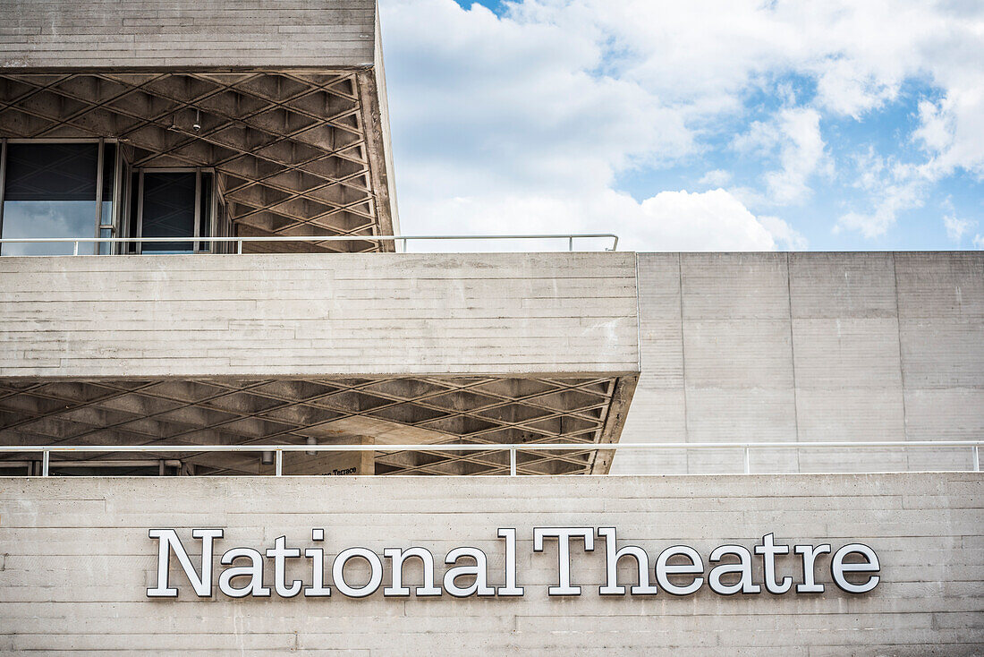 National Theatre, London Borough of Lambeth, London, England, Vereinigtes Königreich