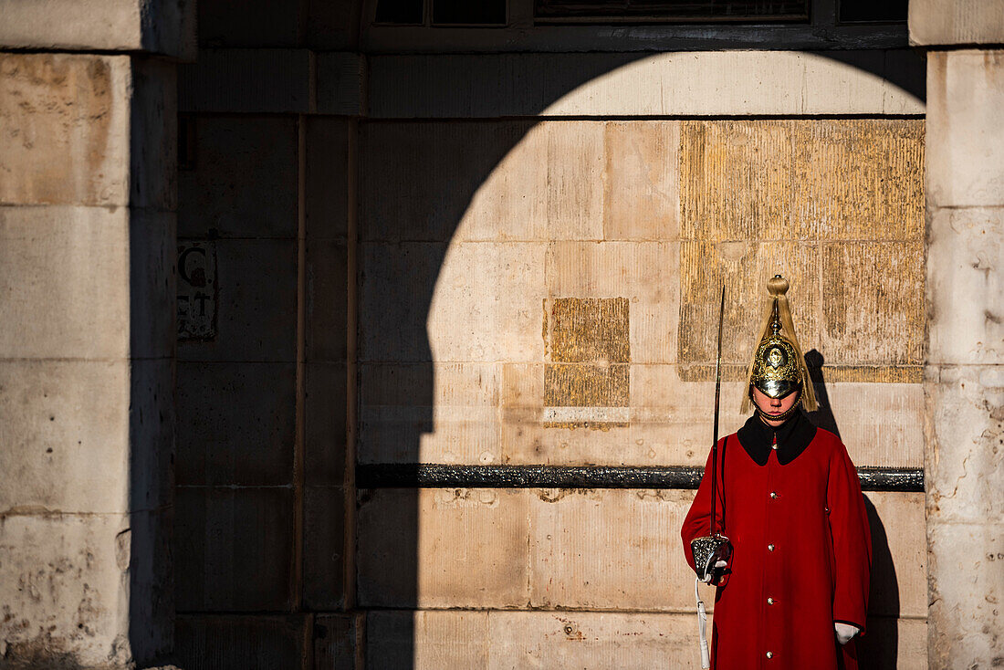 Changing of the guard, Horse Guards, Westminster, London, England