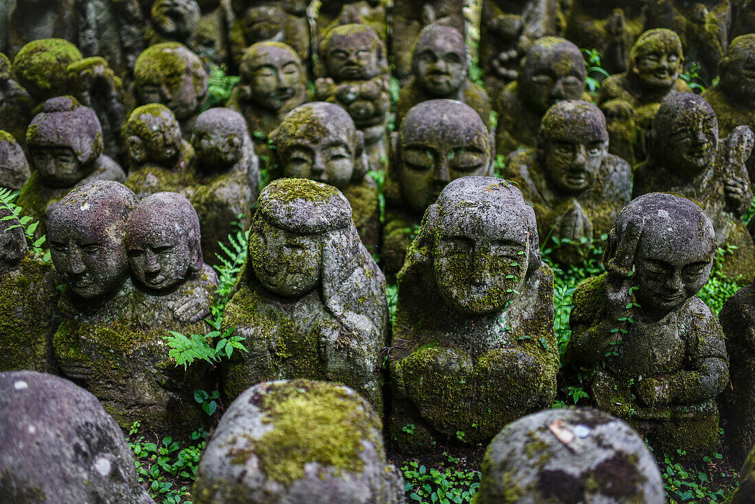 Buddhistischer Tempel Otagi Nenbutsu-ji im Stadtviertel Arashiyama in Kyoto, Japan