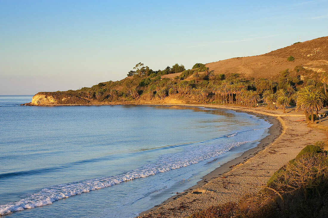 Refugio State Beach, California..