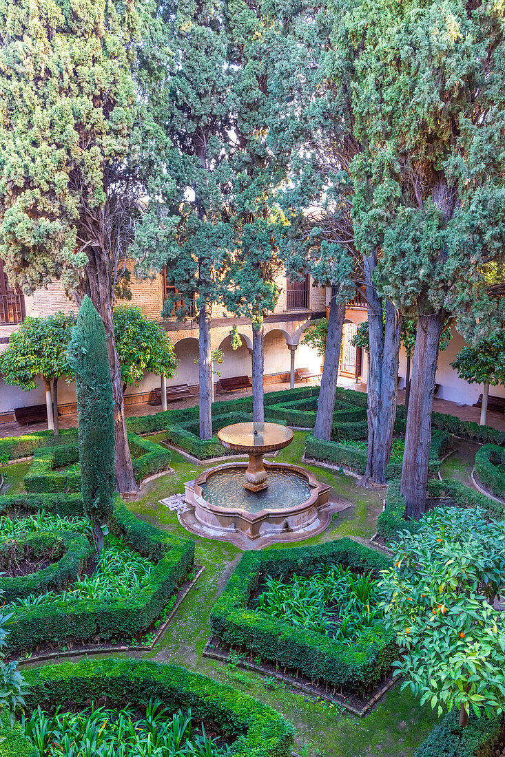 Die Alhambra, UNESCO-Welterbestätte, Granada, Andalusien, Spanien, Europa