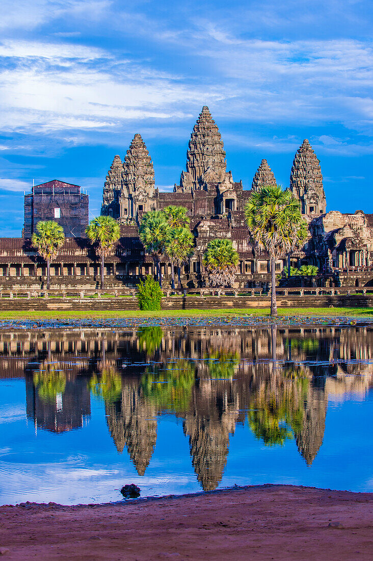 The Angkor Wat Temple in Siem Reap Cambodia