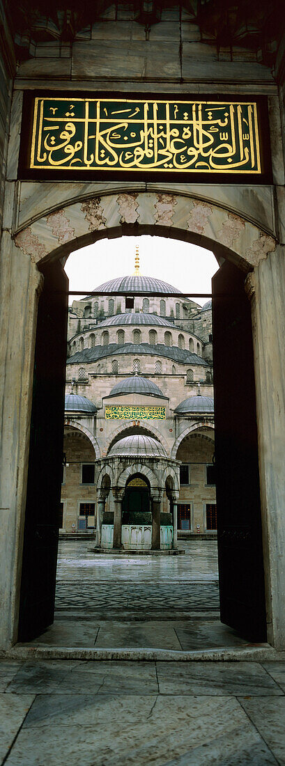 Gateway To Blue Mosque.