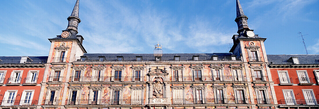 Gebäude auf der Plaza Major