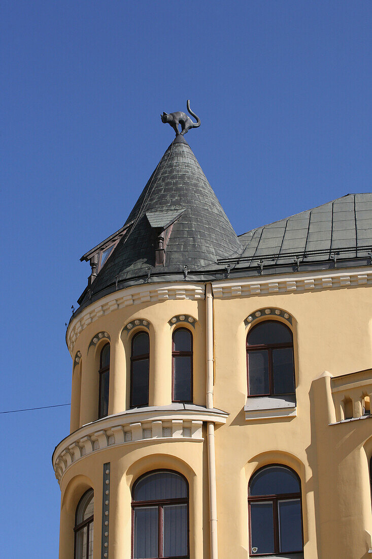 House Of Cats Building In Old Town