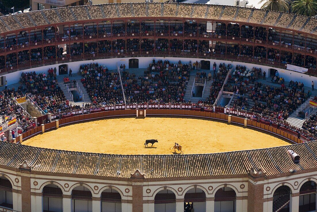 Elevated View Of Bullring