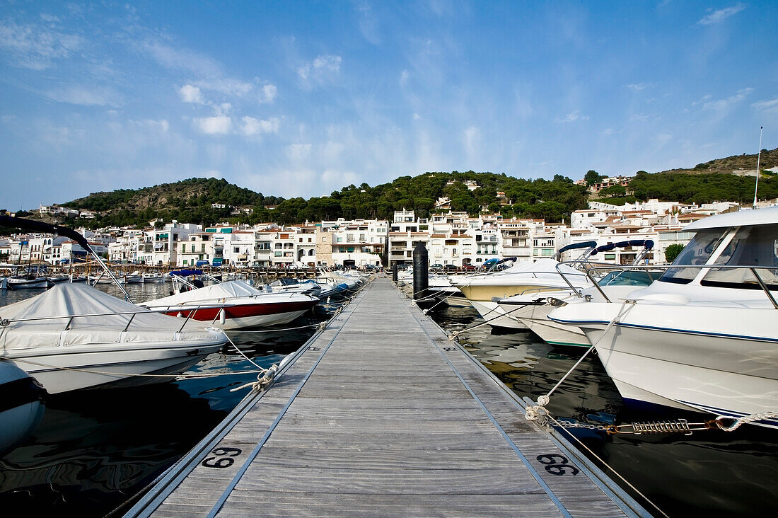 Boats In Fishermen Village Port De La Selva