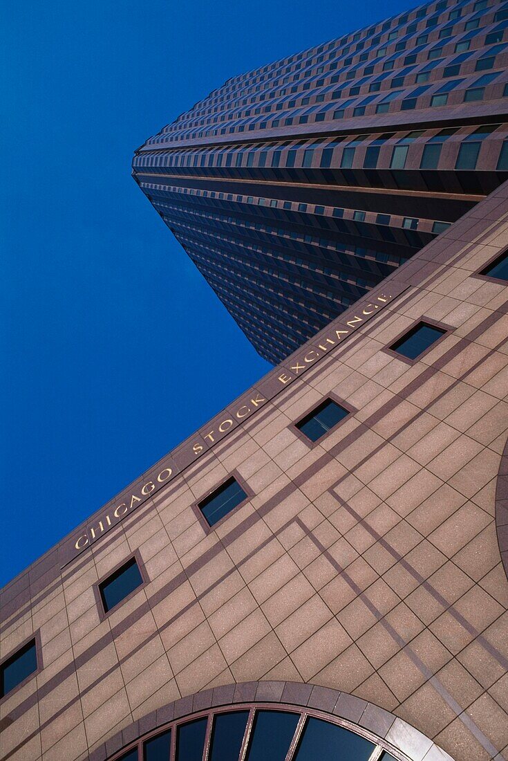 Low Angle View Of Stock Exchange
