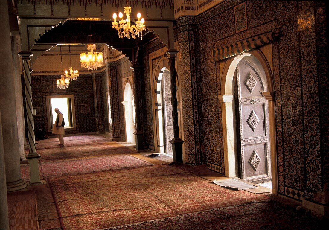 Male Worshipper Inside Gurgi Mosque