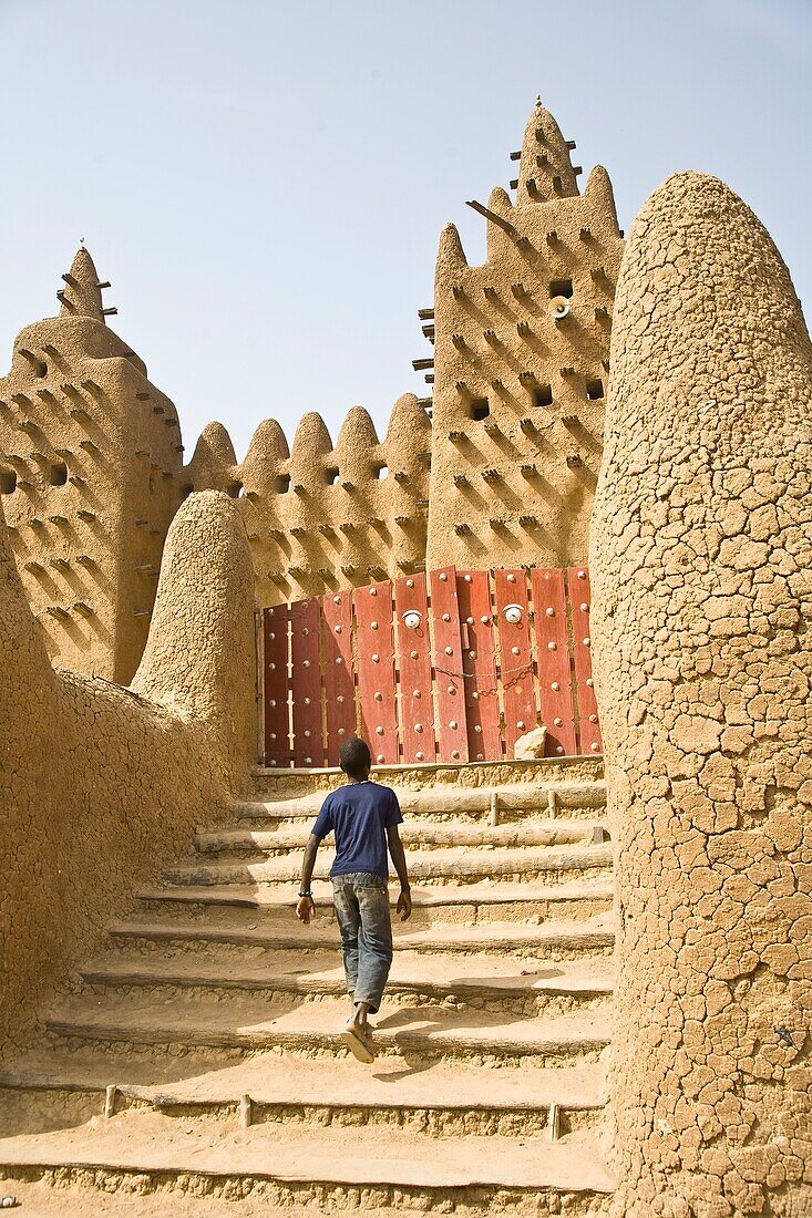 Entrance To Djenne Mosque