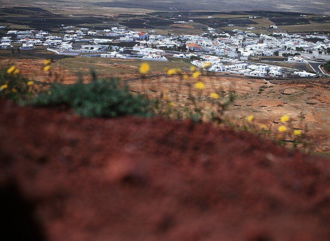 Townscape From Hill