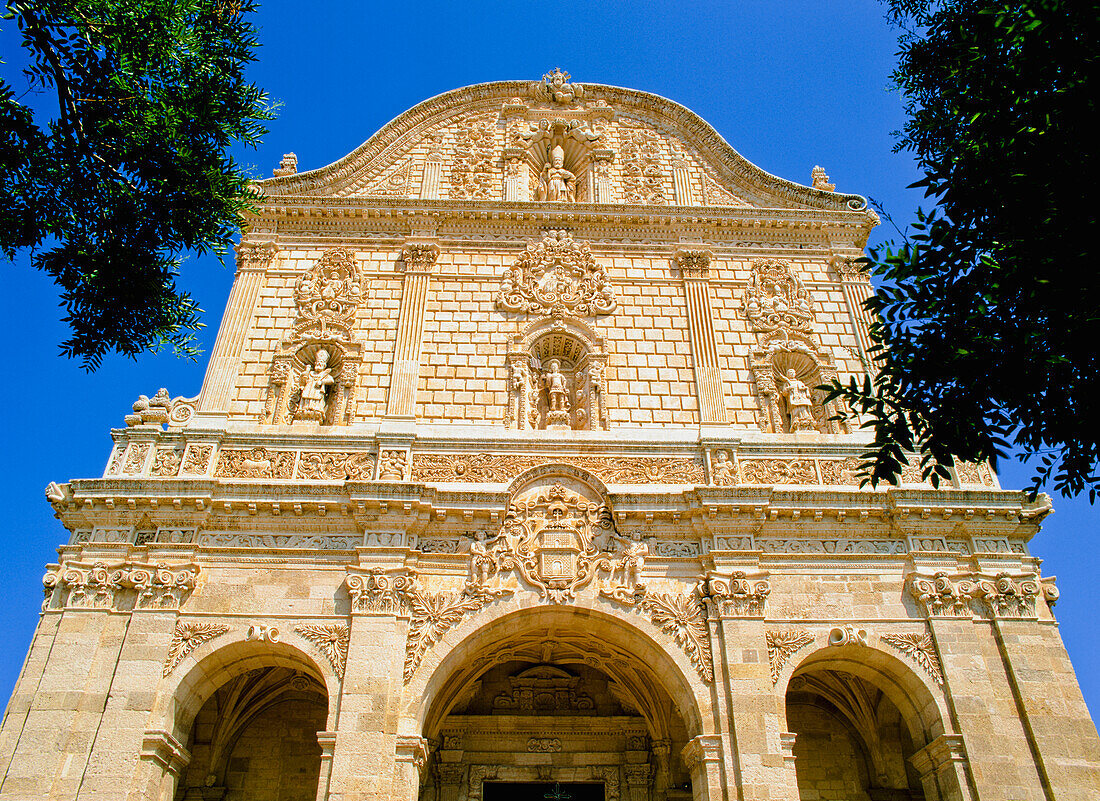 Facade Of Duomo Di San Nicola, Low Angle View