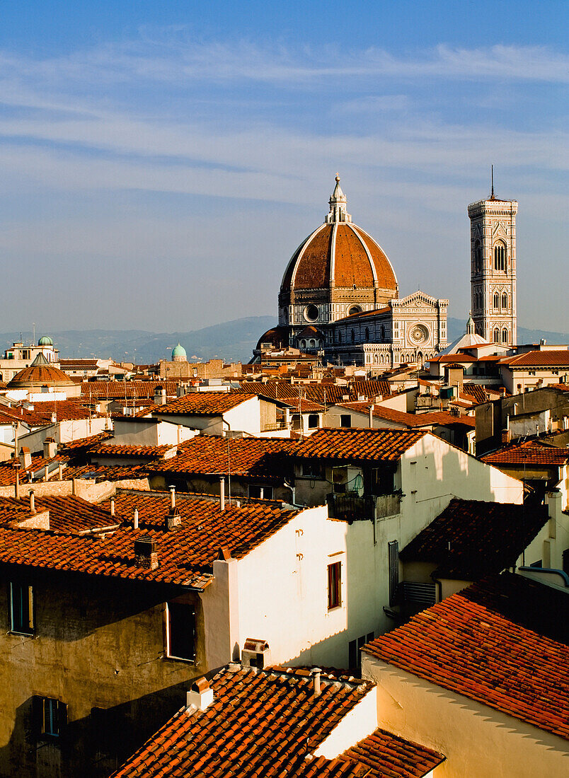 Duomo Cathedral And Rooftops
