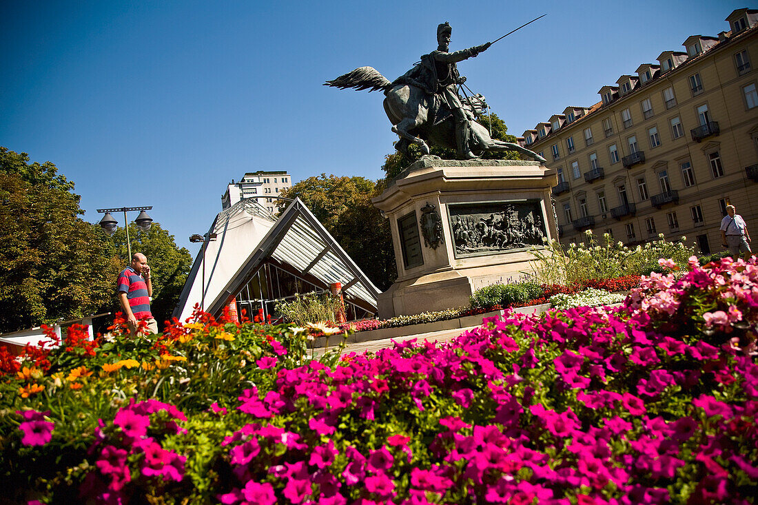 Piazza Solferino, Turin,Piemonte,Italy