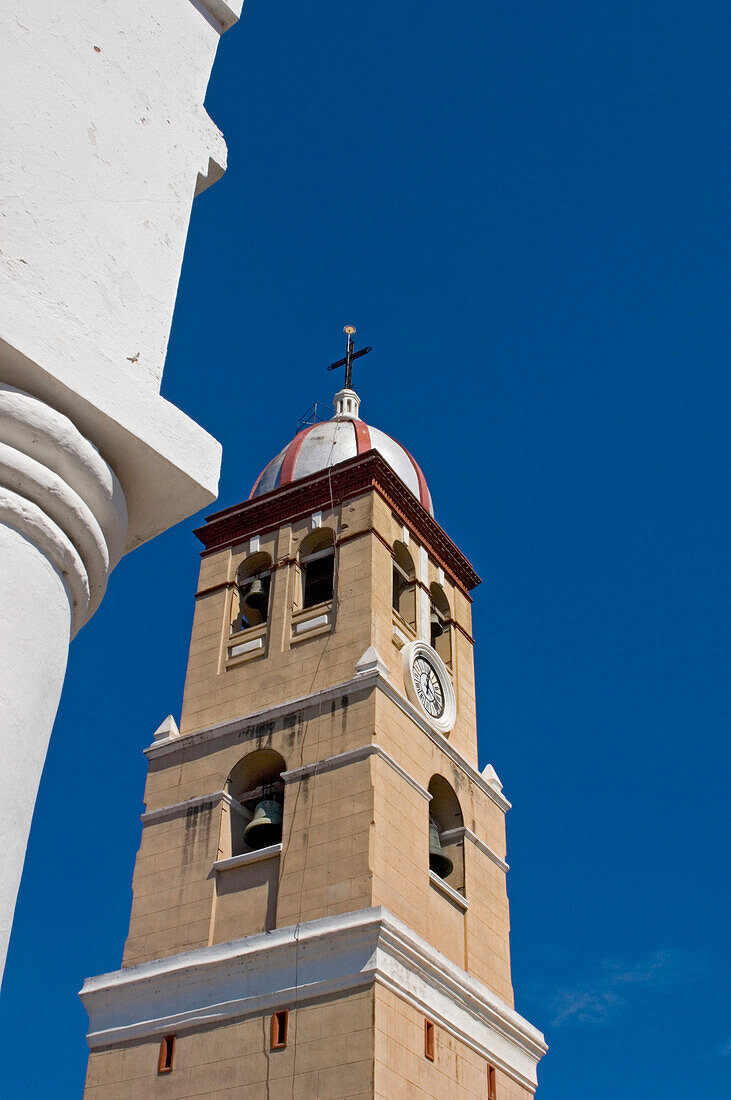 Bell Tower Of Bayamo Cathedral (La Cathedral Del SantÃ¬simo Salvador), Bayamo,Granma Province,Cuba