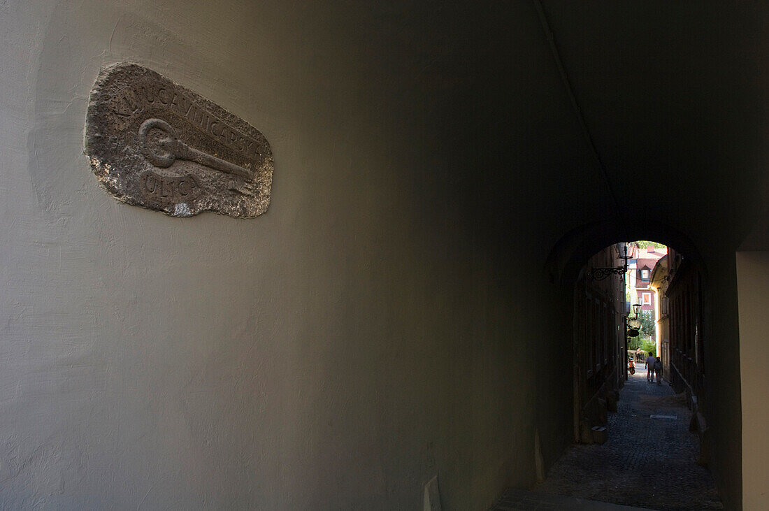 Narrow Alley, Ljubljana,Slovenia