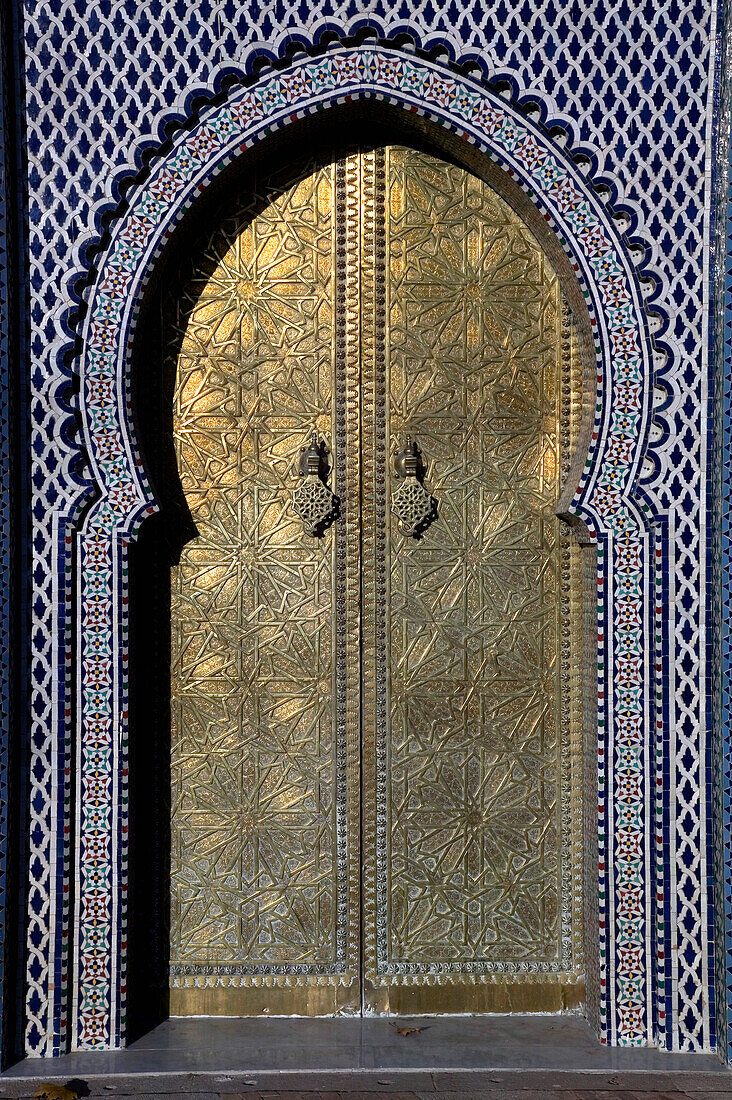 Tor des Königspalastes, Fes, Marokko
