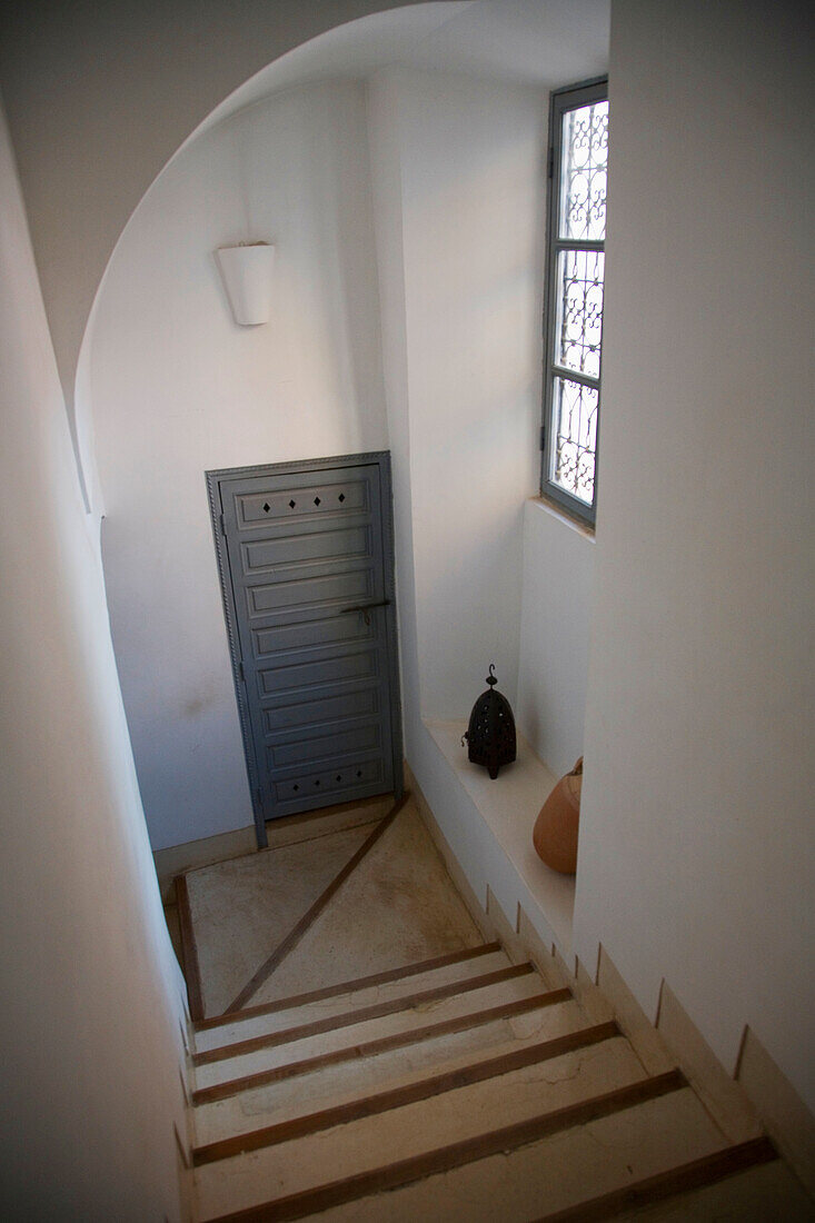 Stairway Of Riad Dar Hanane, Marrakesh,Morocco