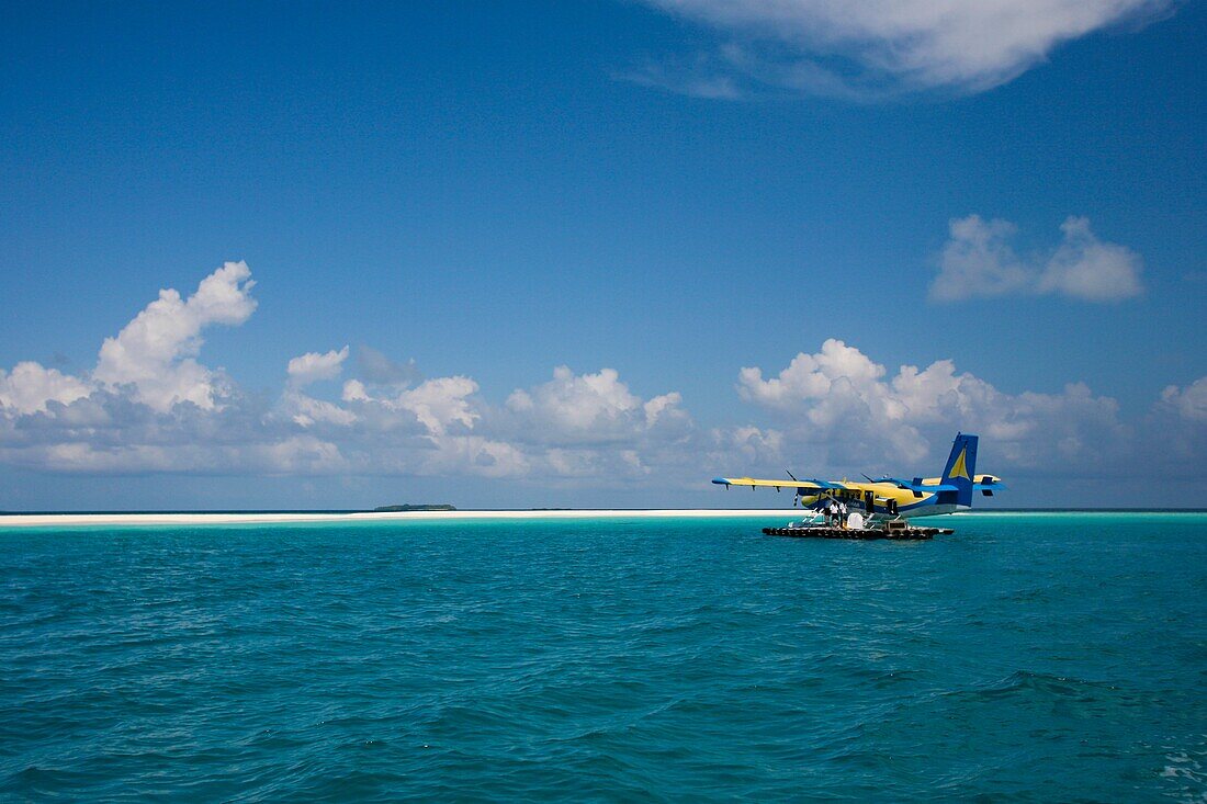 Seaplane At Soneva Fushi, Northern Atoll,Maldive