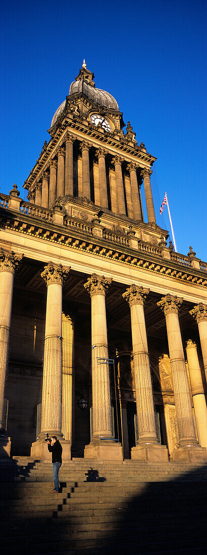 Rathaus von Leeds, Leeds, West Yorkshire, England, Großbritannien