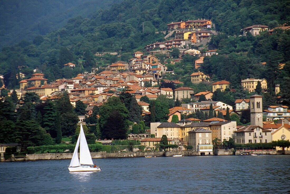 Yacht On Lake Como
