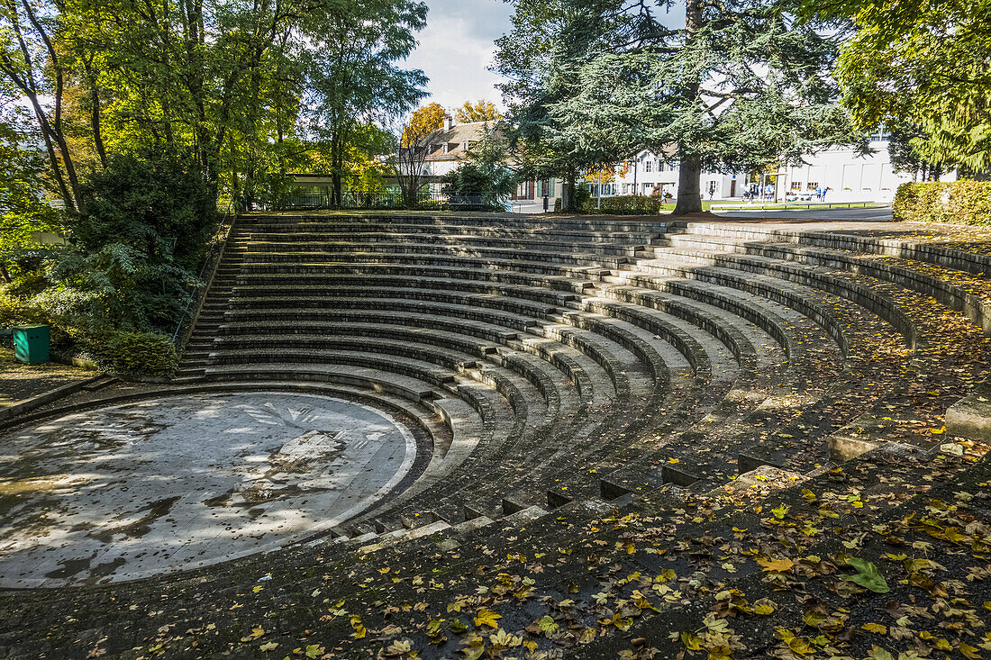 Greek Amphitheater At The International School Of Geneva; Geneva, Switzerland